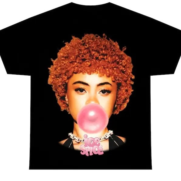 ICE SPICE T-SHIRT  Rap Tee Certified Munch Concert Merch  Rare Munch Vintage Style Face Hip Hop Graphic Print Hoodie,...