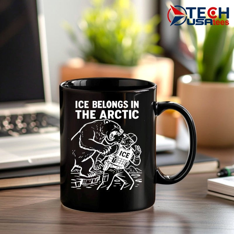 ICE belongs in the arctic shirt