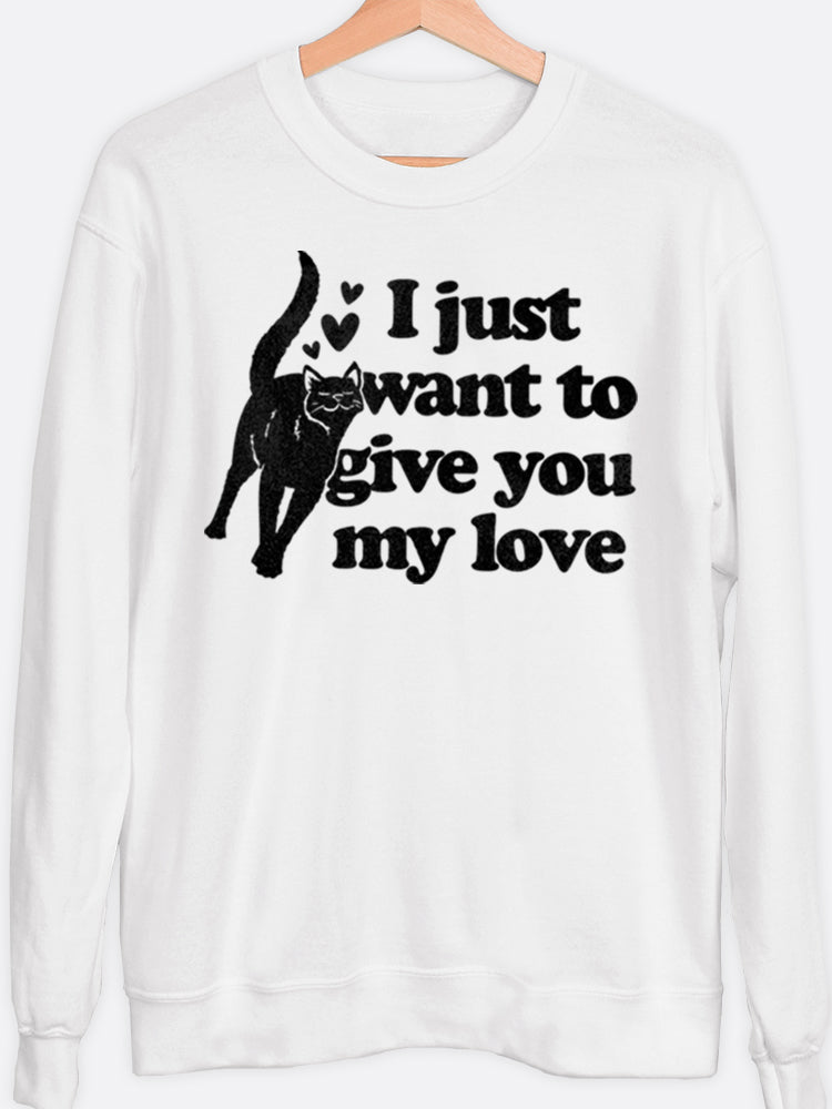 Give You My Love Graphic Sweatshirt T-Shirts, Hoodie | PureTeeCo.com (Image 5)
