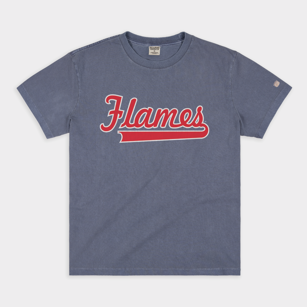 UIC Flames Script Vintage Heavyweight Tee Hoodie, Sweatshirt | PureTeeCo.com