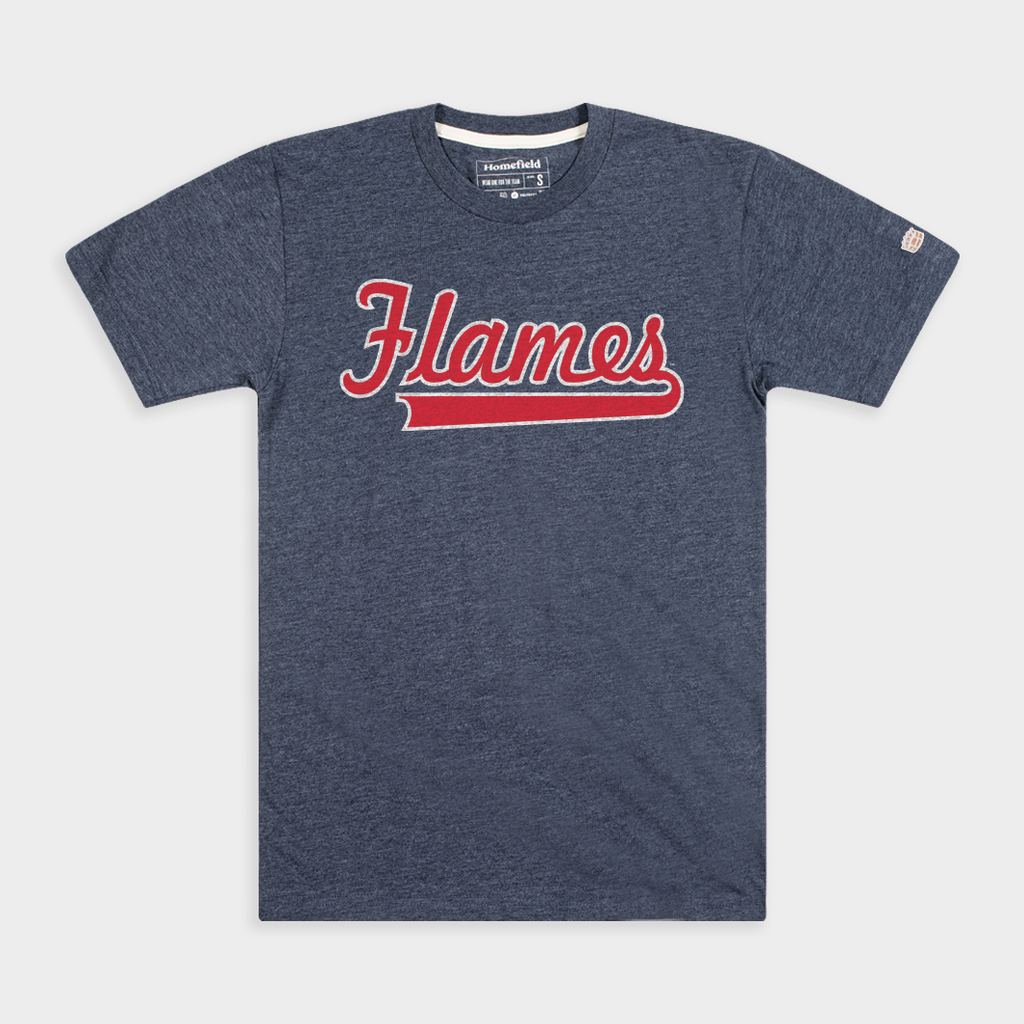UIC Flames Script Tee Hoodie, Sweatshirt | PureTeeCo.com (Image 1)