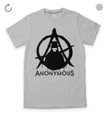 Anonymous White Tee Hoodie, Sweatshirt | PureTeeCo.com