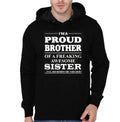Proud Brother Black Hoodie T-Shirts, Sweatshirt | PureTeeCo.com