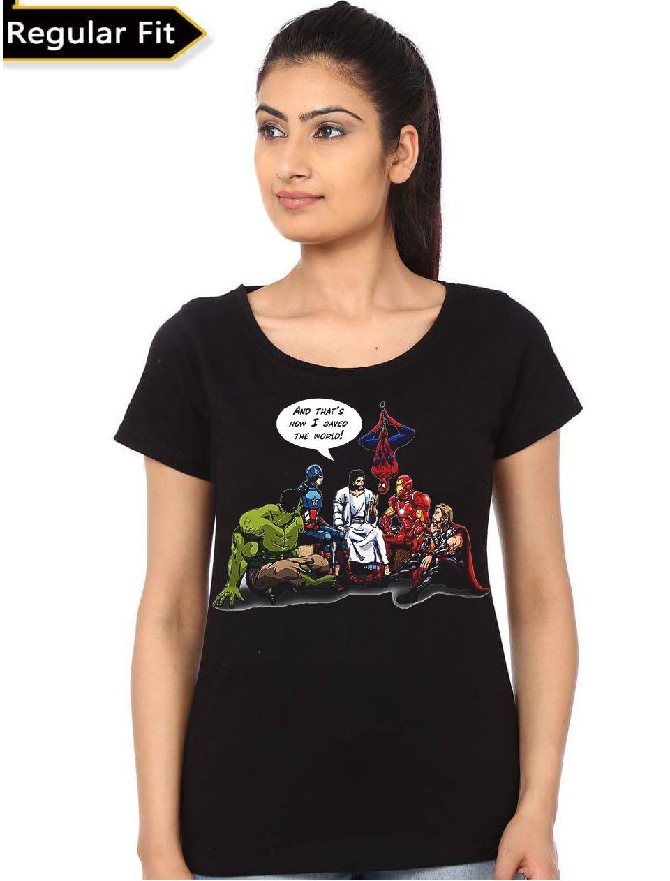 Avengers Black Top T-Shirts, Hoodie, Sweatshirt | PureTeeCo.com