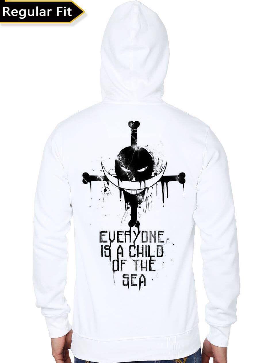 Beard Pirate White Hoodie T-Shirts, Sweatshirt | PureTeeCo.com
