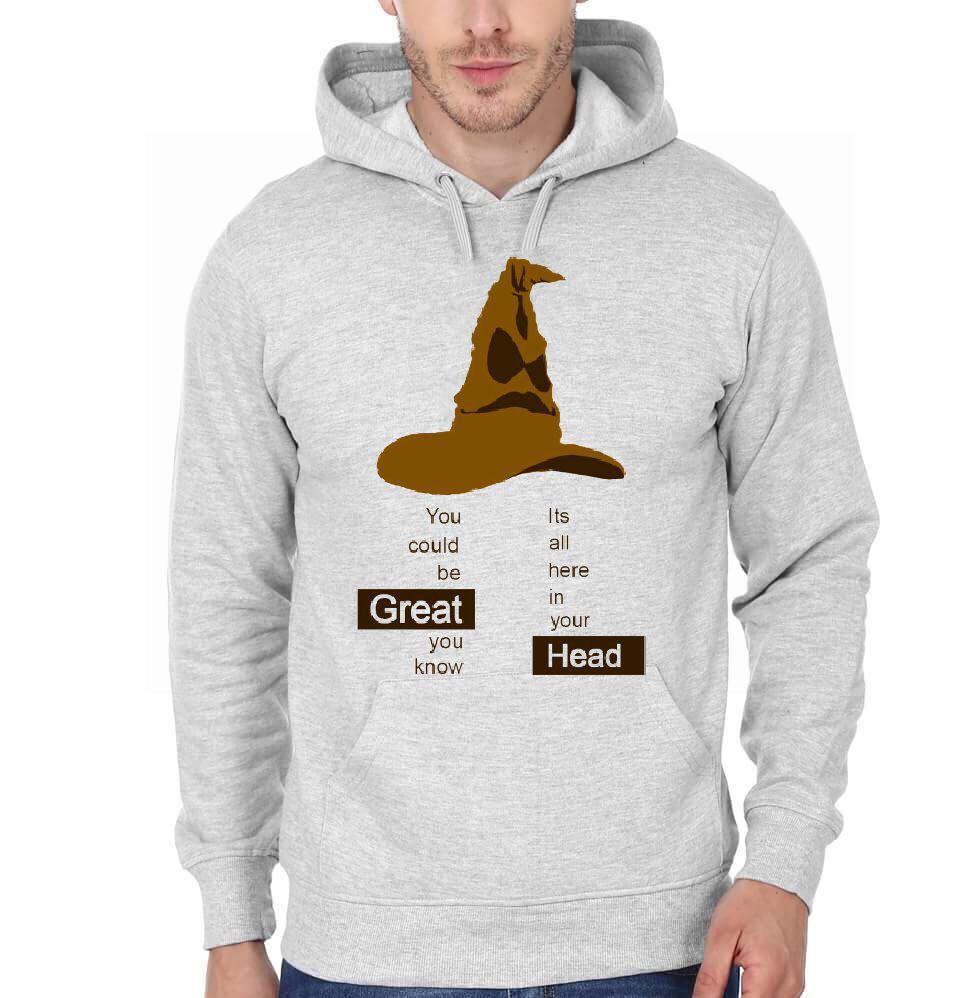 Great Head Grey Hoodie T-Shirts, Sweatshirt | PureTeeCo.com