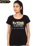 Friends Girls Black Top T-Shirts, Hoodie, Sweatshirt | PureTeeCo.com