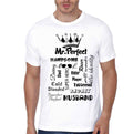 Mr. Perfect White T-shirt Hoodie, Sweatshirt | PureTeeCo.com