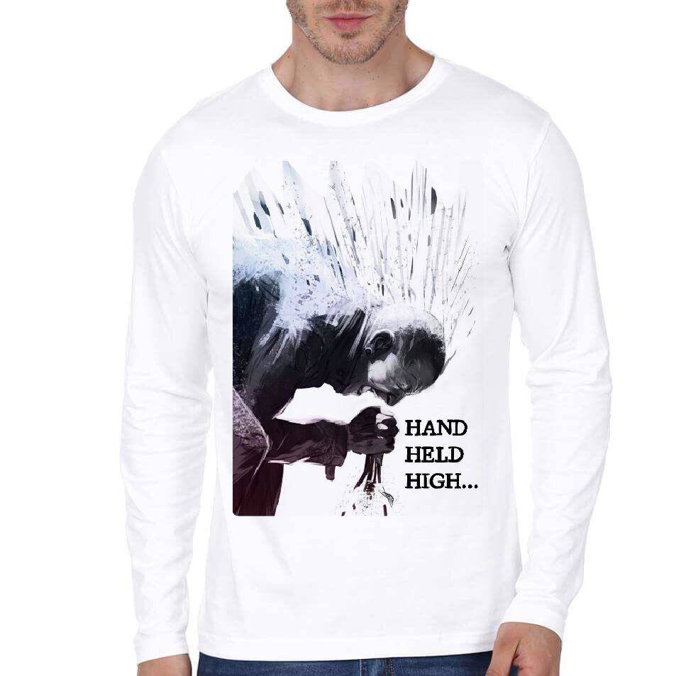 Linkin Park White Full Sleeve T-shirt Hoodie, Sweatshirt | PureTeeCo.com