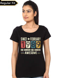 Since February 1989 Girlâ€™s Black T-Shirt Hoodie, Sweatshirt | PureTeeCo.com