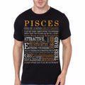 Pisces Black T-Shirt Hoodie, Sweatshirt | PureTeeCo.com