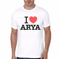 I Love Arya White T-Shirt Hoodie, Sweatshirt | PureTeeCo.com