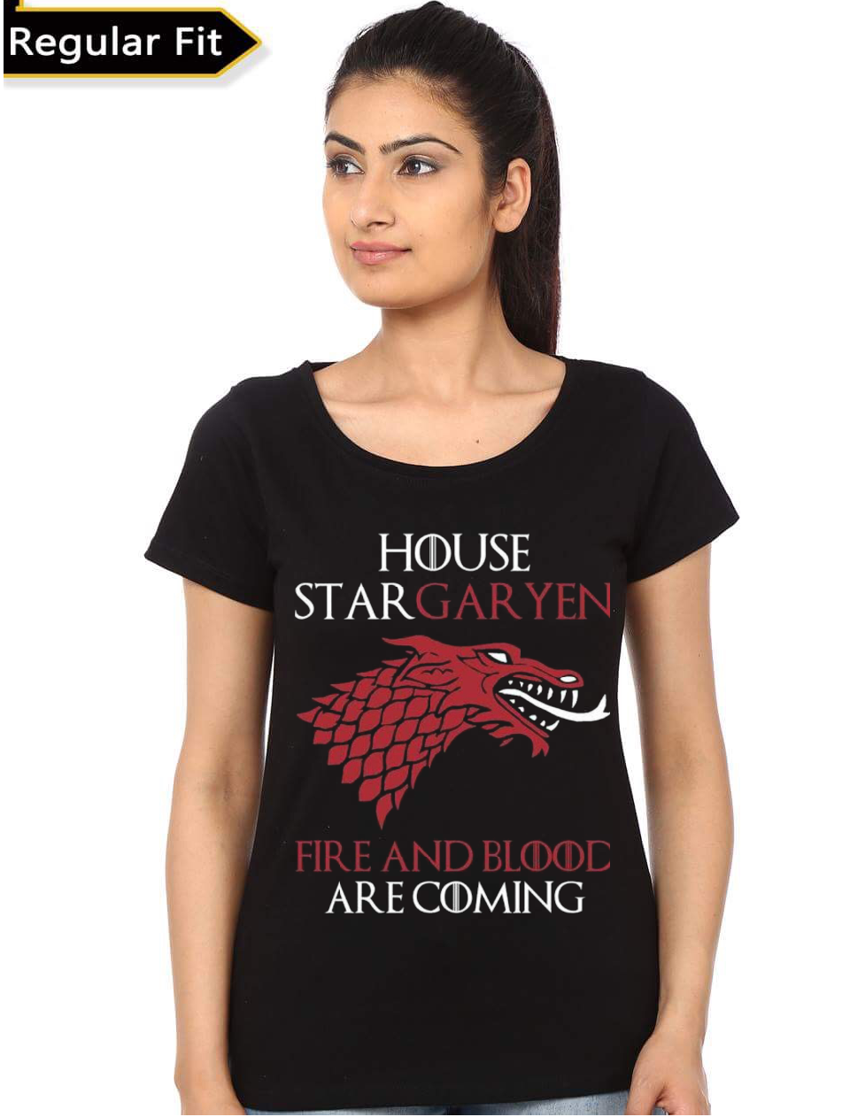 House Stargaryen Girlâ€™s Black T-Shirt Hoodie, Sweatshirt | PureTeeCo.com