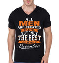 All Men Are Created Equal But Only The Best Are Born In December Black T-Shirt Hoodie, Sweatshirt | PureTeeCo.com