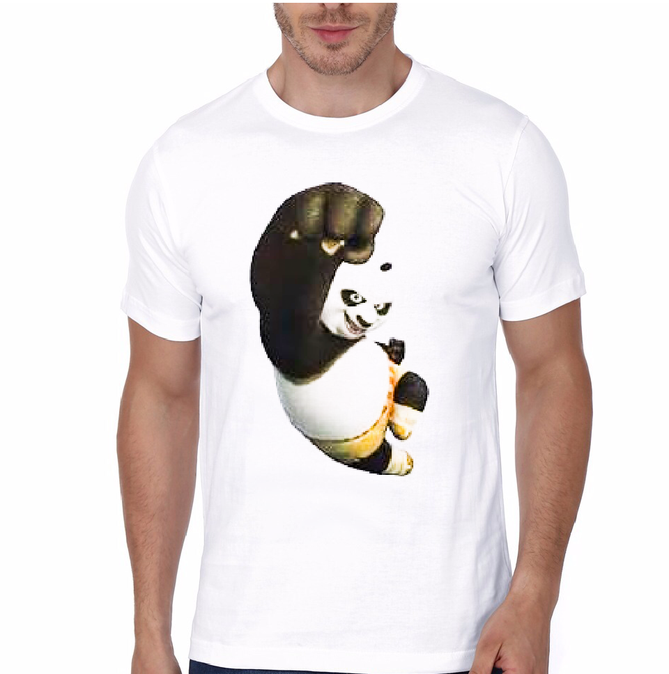 Kung Fu Panda White T-Shirt Hoodie, Sweatshirt | PureTeeCo.com