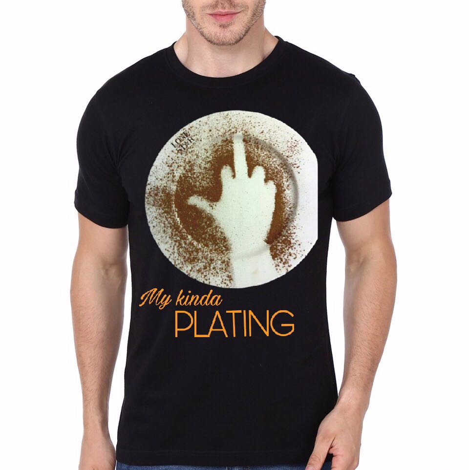 Plating Black Tee Hoodie, Sweatshirt | PureTeeCo.com