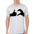 No Love Grey T-Shirt Hoodie, Sweatshirt | PureTeeCo.com