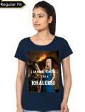 Khaleesi Navy Blue Top T-Shirts, Hoodie, Sweatshirt | PureTeeCo.com
