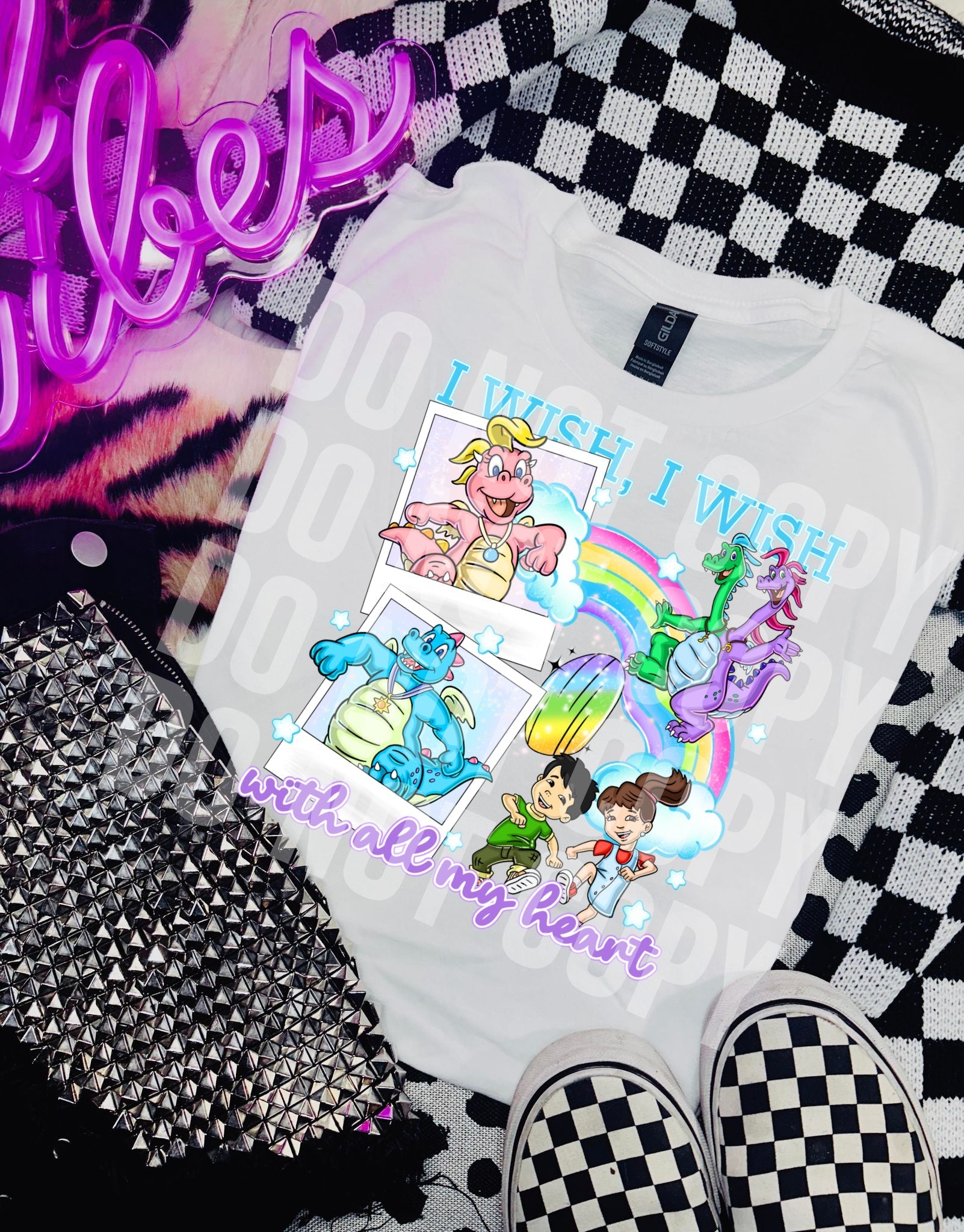 WISH WITH ALL MY HEART TEE Hoodie, Sweatshirt | PureTeeCo.com (Image 1)