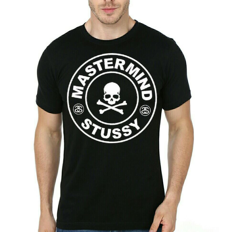Mastermind Stussy Black T-Shirt Hoodie, Sweatshirt | PureTeeCo.com