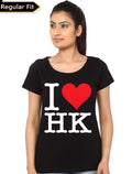 I Love HK Girlâ€™s Black T-Shirt Hoodie, Sweatshirt | PureTeeCo.com