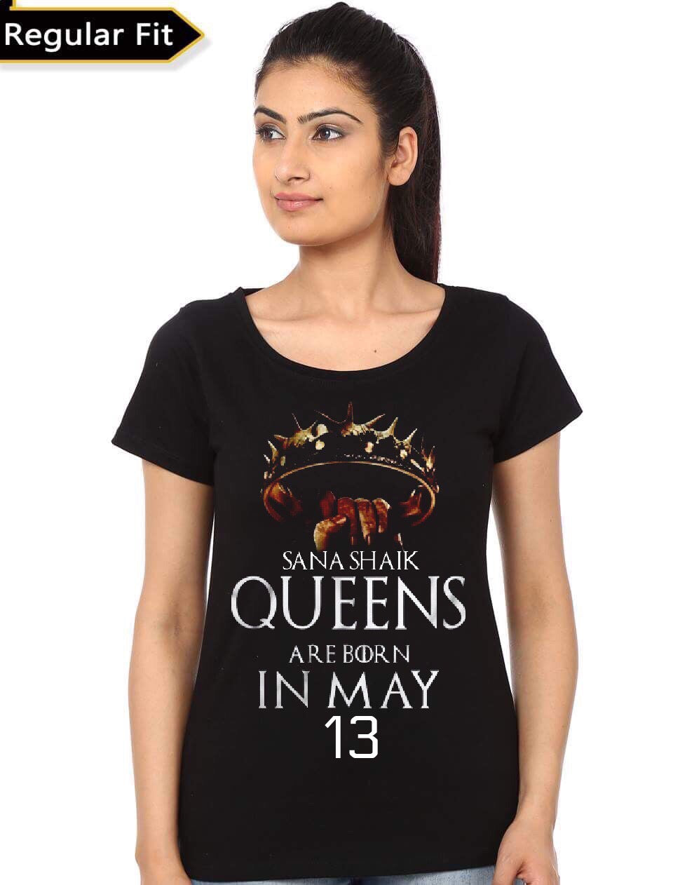 Custom May 13 Black Girls T-Shirt Hoodie, Sweatshirt | PureTeeCo.com