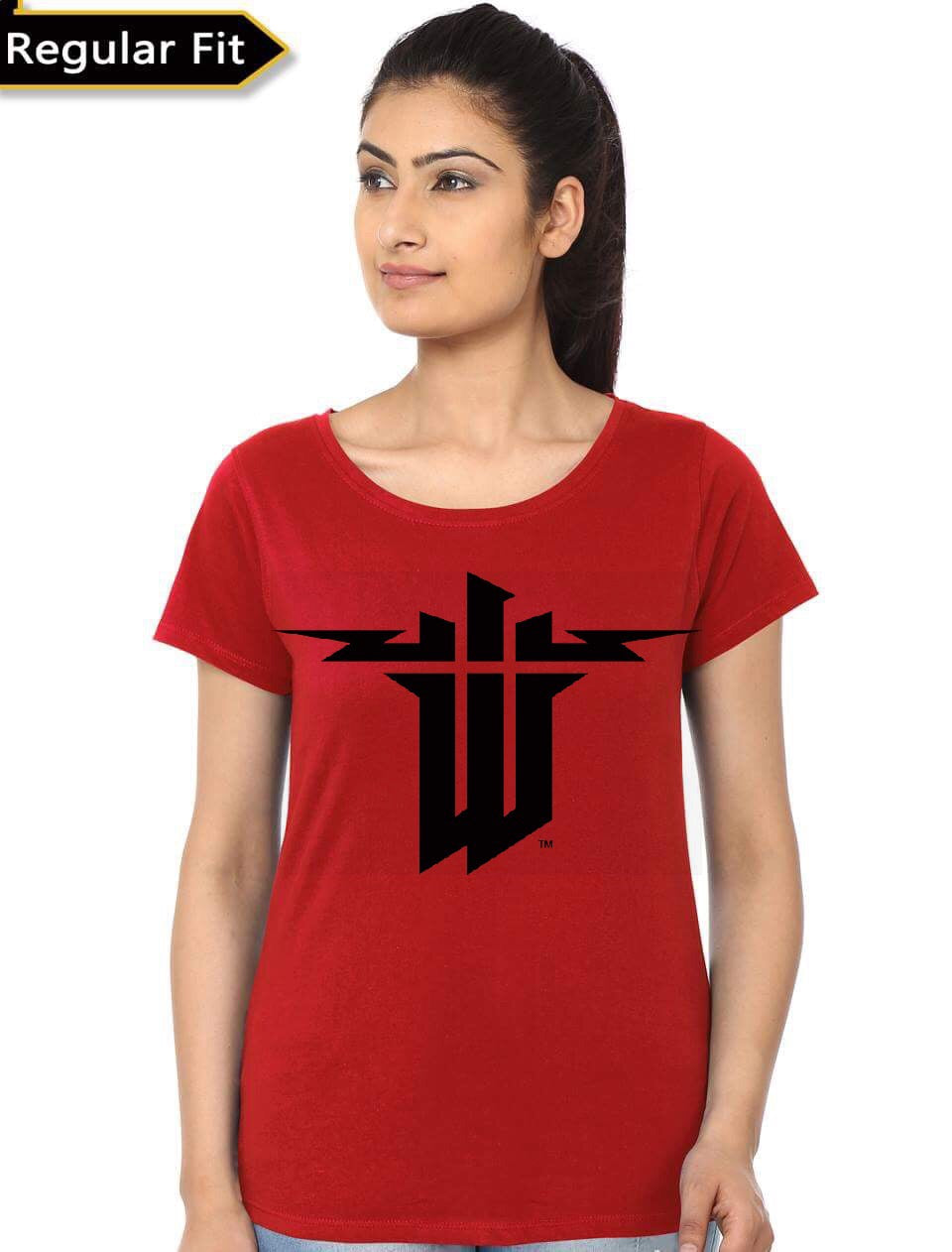 Wolfenstein The New Order Red Girlâ€™s T-Shirt Hoodie, Sweatshirt | PureTeeCo.com
