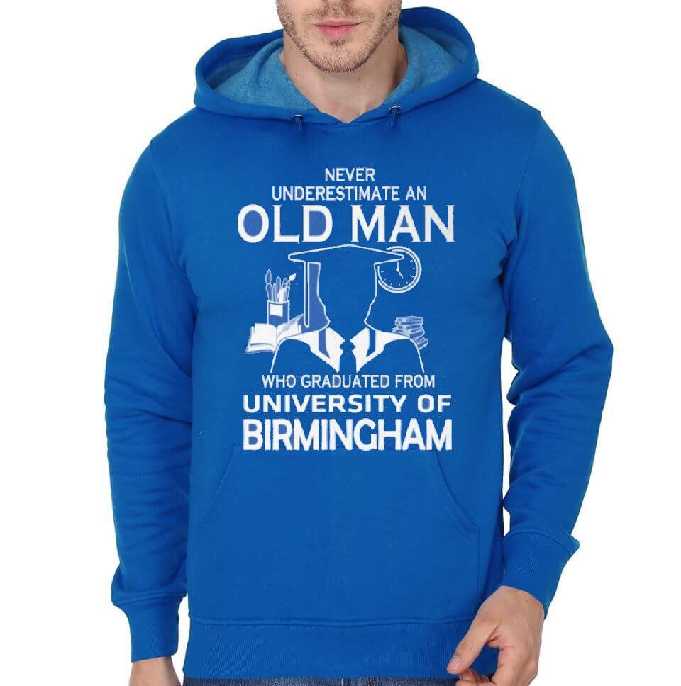Old Man Royal Blue Hoodie T-Shirts, Sweatshirt | PureTeeCo.com