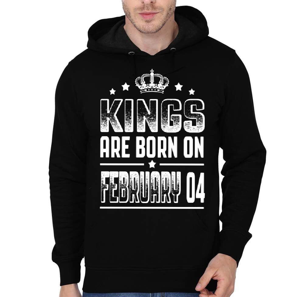 Kings Are Born In February Hoodie T-Shirts, Sweatshirt | PureTeeCo.com