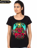 Zombie Gamer Girlâ€™s Black T-Shirt Hoodie, Sweatshirt | PureTeeCo.com