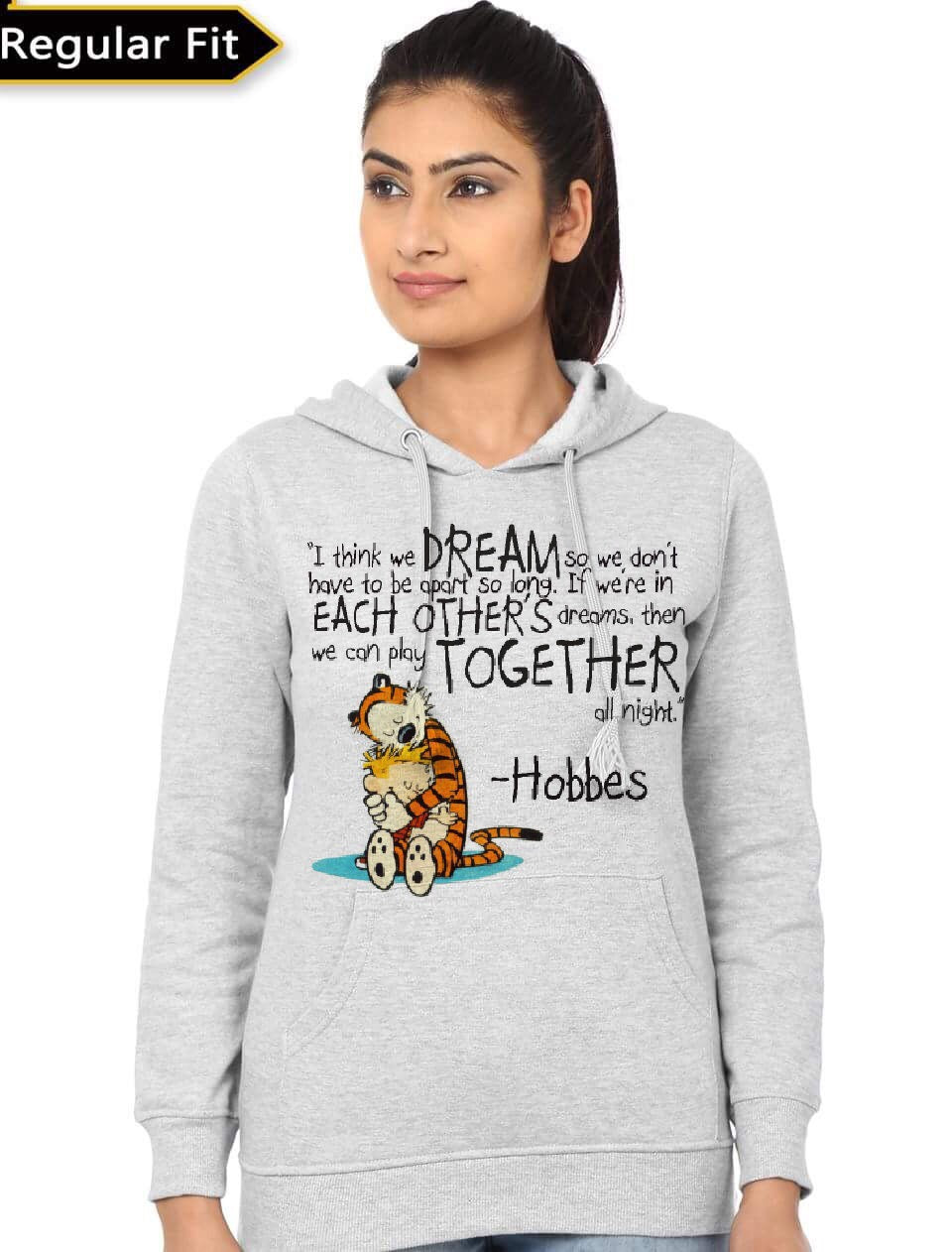 Calvin And Hobbes Girls Hoodie T-Shirts, Sweatshirt | PureTeeCo.com