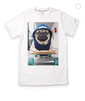 Thug Pug Life White T-Shirt Hoodie, Sweatshirt | PureTeeCo.com