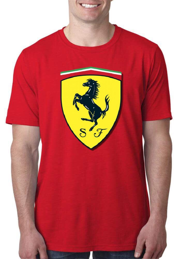 Ferrari Red T-Shirt Hoodie, Sweatshirt | PureTeeCo.com