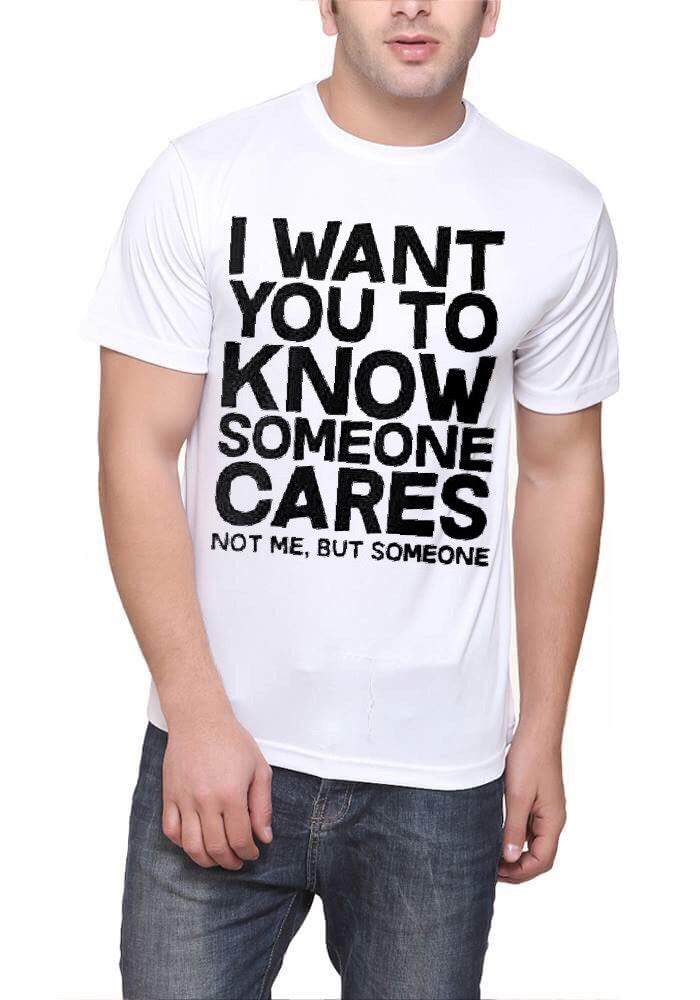 I Want You To Know Someone Cares Not Me But Someone Black T-Shirt Hoodie, Sweatshirt | PureTeeCo.com