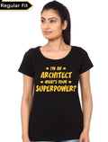 I Am An Architect Whats Your Superpower Girlâ€™s Black T-Shirt Hoodie, Sweatshirt | PureTeeCo.com