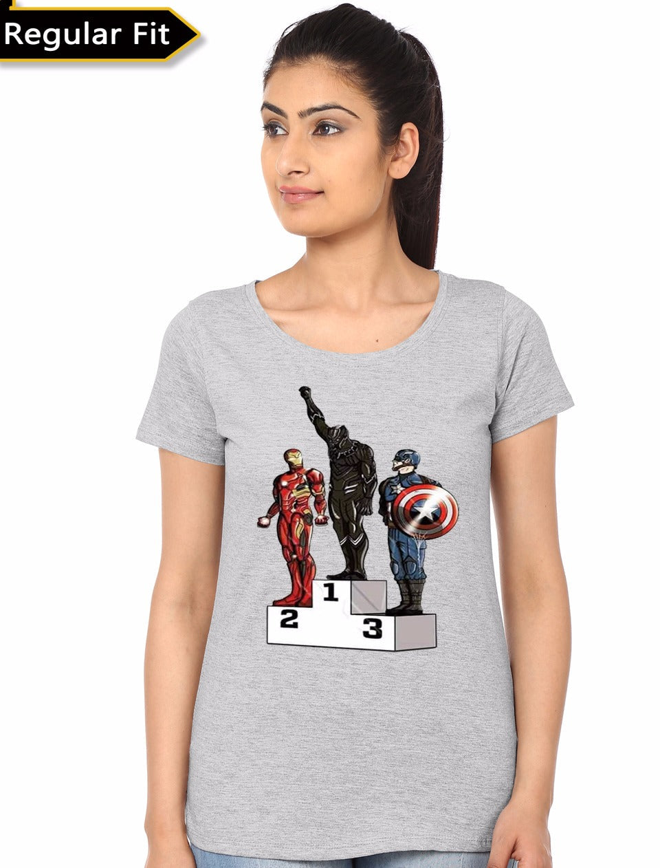 Civil War Girlâ€™s Grey T-Shirt Hoodie, Sweatshirt | PureTeeCo.com