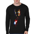 Ironman Full Sleeve Black T-Shirt Hoodie, Sweatshirt | PureTeeCo.com