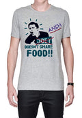 Ansh Doesnâ€™t Share Food Grey Tee Hoodie, Sweatshirt | PureTeeCo.com