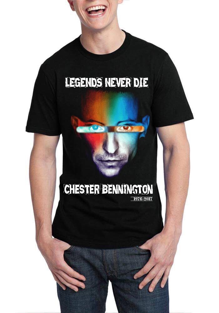 Legends Never Die Linkin Park Black T-Shirt Hoodie, Sweatshirt | PureTeeCo.com