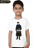 Sherlock Holmes Kidâ€™s White Unisex T-Shirt Hoodie, Sweatshirt | PureTeeCo.com