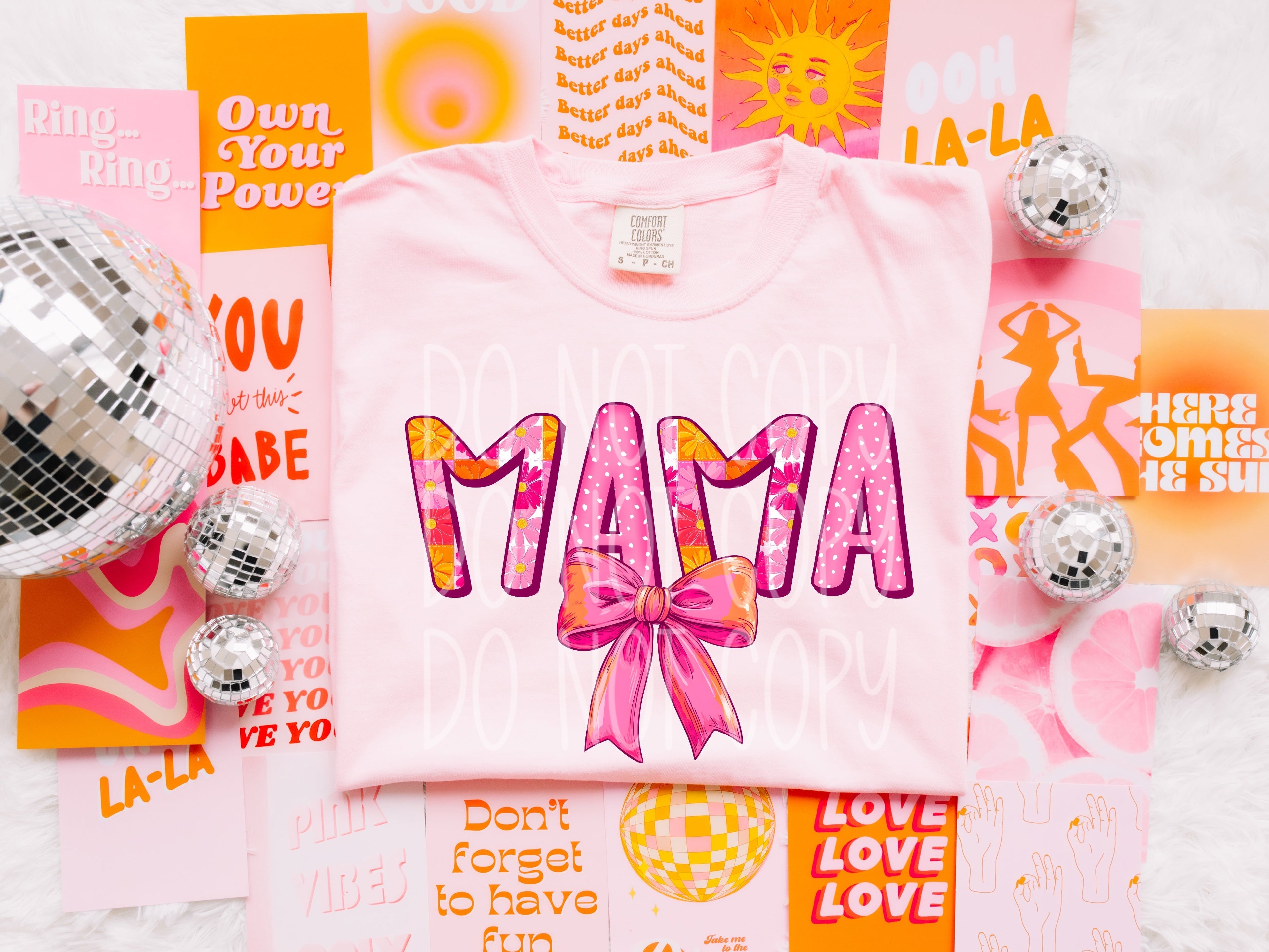 MAMA FLORAL TEE Hoodie, Sweatshirt | PureTeeCo.com (Image 1)