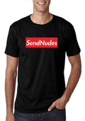 Send Nudes Black T-Shirt Hoodie, Sweatshirt | PureTeeCo.com