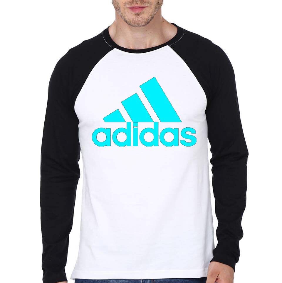 Custom Addidas Raglan T-Shirt Hoodie, Sweatshirt | PureTeeCo.com