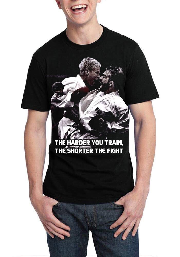 The Harder The Train The Shorter The Fight Black T-Shirt Hoodie, Sweatshirt | PureTeeCo.com