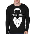Miss Me ? Black Full Sleeve T-Shirt Hoodie, Sweatshirt | PureTeeCo.com