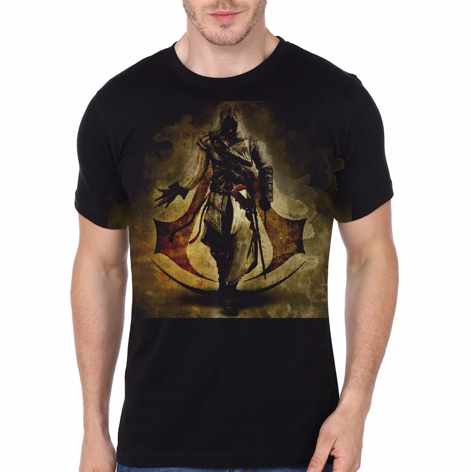 Assassinâ€™s Creed Black T-Shirt Style003 Hoodie, Sweatshirt | PureTeeCo.com