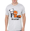 Brostah Grey T-Shirt Hoodie, Sweatshirt | PureTeeCo.com