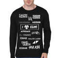 Best DJs Black Full Sleeve T-Shirt Hoodie, Sweatshirt | PureTeeCo.com