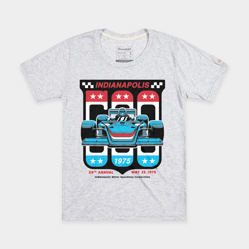 59th Indianapolis 500 1975 Women's Tee Hoodie, Sweatshirt | PureTeeCo.com