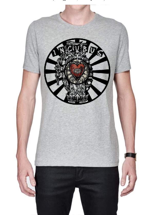 Incubus Band Grey T-Shirt Hoodie, Sweatshirt | PureTeeCo.com